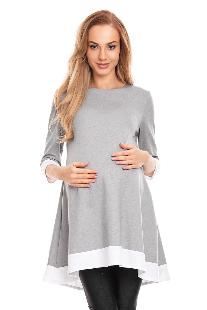 Asymmetrical Pregnancy Dress  PeeKaBoo