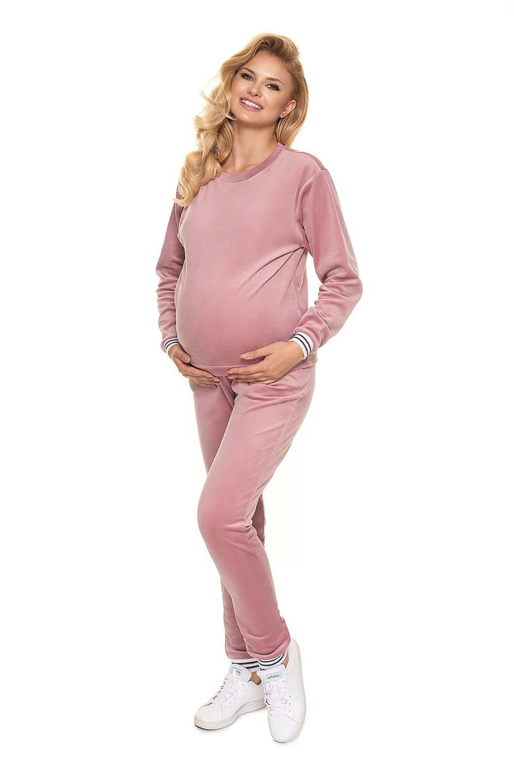 Tracksuit Set With Contrasting Piping PeeKaBoo