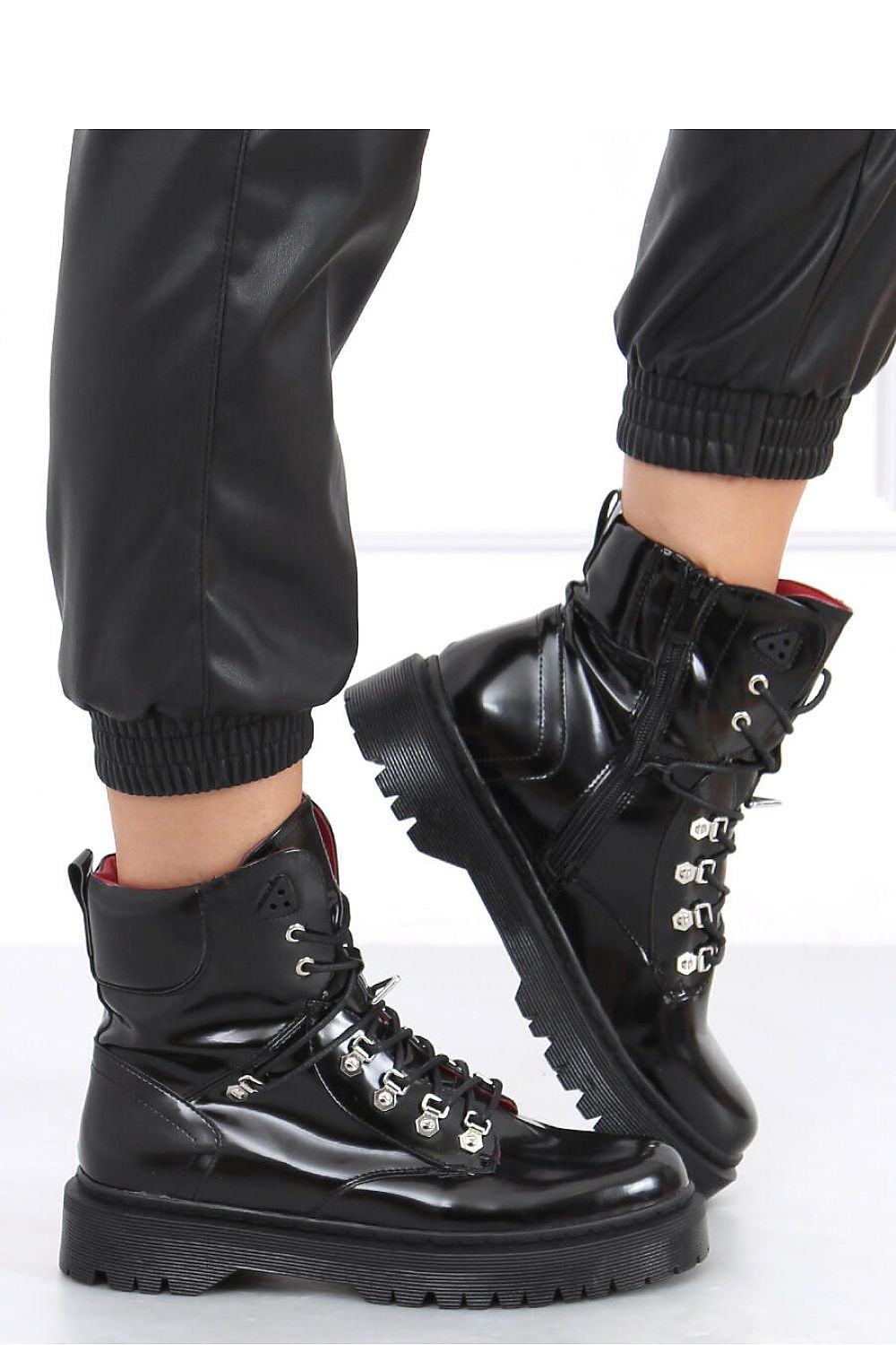 Lace-Up Ladies Boots